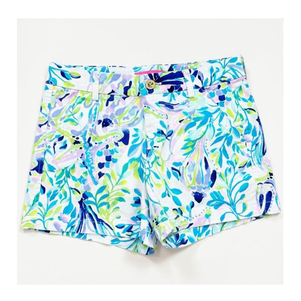 Lilly Pulitzer shell beach print shorts